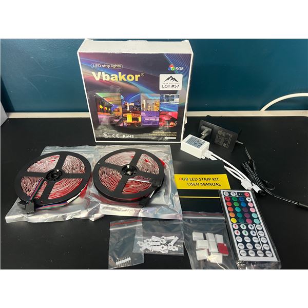 Lot of 1 LED Strip Light Kit w/ Remote Control - 32FT Length