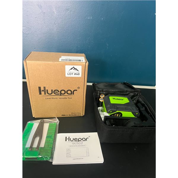 Lot of 1 Huepar Cross Line Laser Level Tool