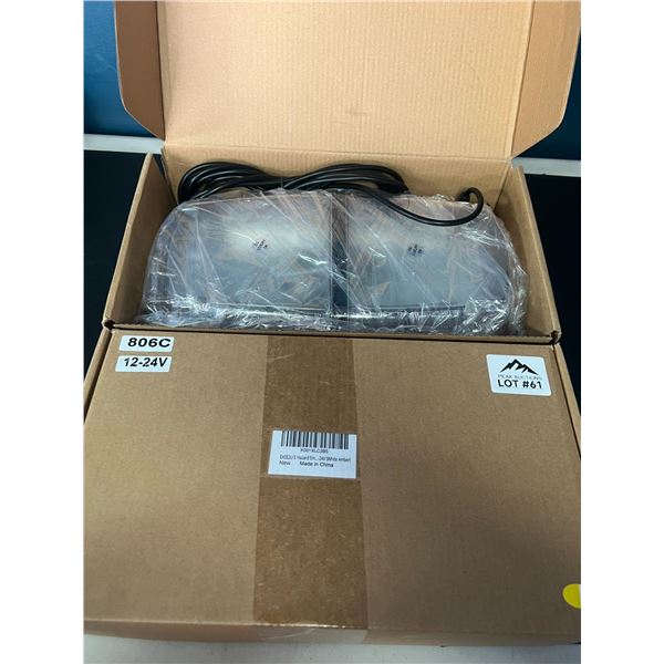 Lot of 2 Hazard/Warning Lights