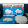 Image 1 : Lot of 3 LED Panel Lights