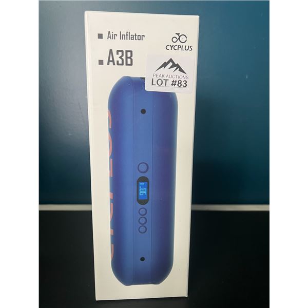 Lot of 1 Cycplus A3B Portable Electric Air Compressor/Tire Inflator w/ LCD Display