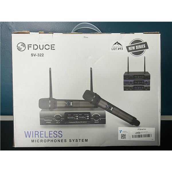 Lot of 1 Wireless Microphone System