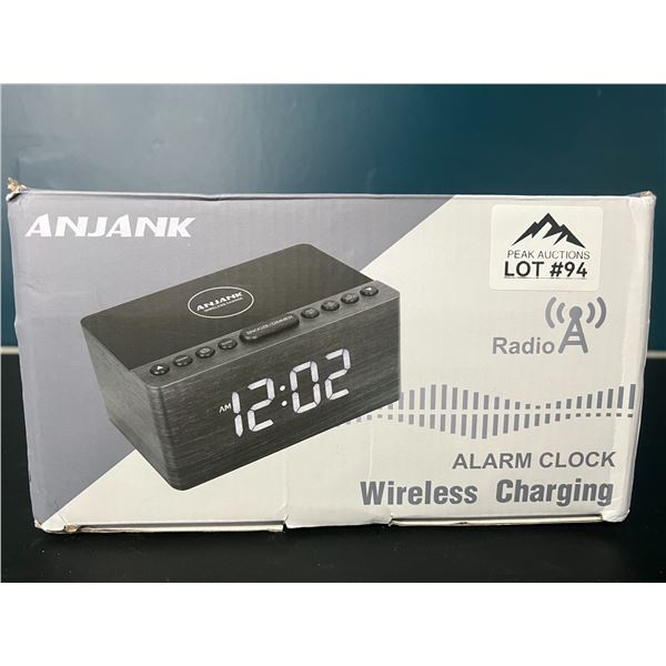 Lot of 1 Wireless Charging Alarm Clock