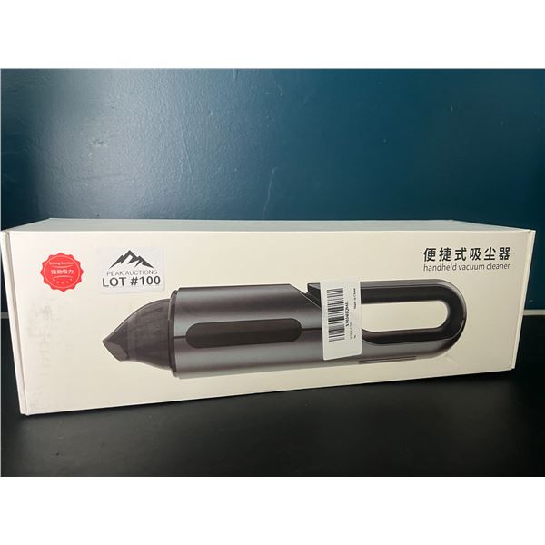 Lot of 1 Handheld Rechargeable Car Vacuum Cleaner