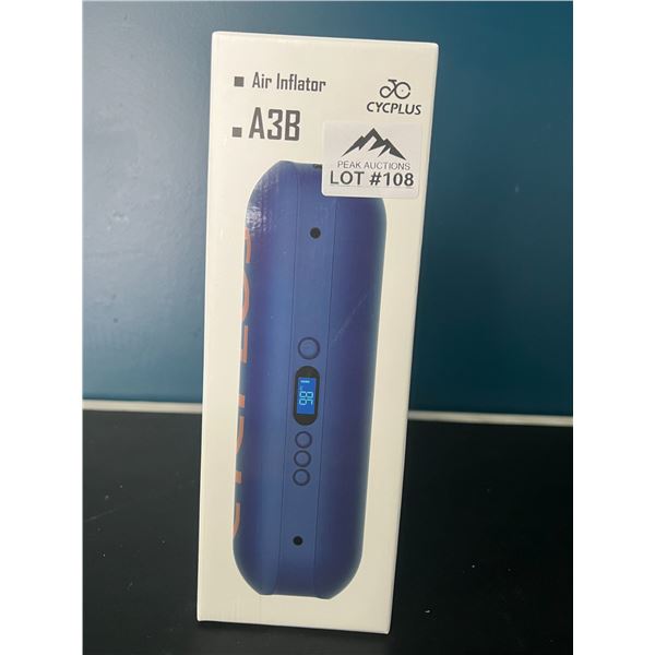 Lot of 1 Cycplus A3B Portable Electric Air Compressor/Tire Inflator w/ LCD Display