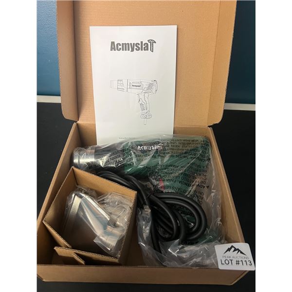 Lot of 1 Acmysla Heavy-Duty Heat Gun