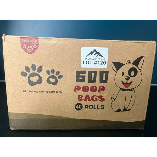 Lot of Dog Waste Bags - 600 Count