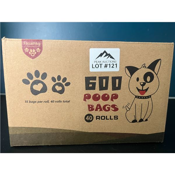 Lot of Dog Waste Bags - 600 Count