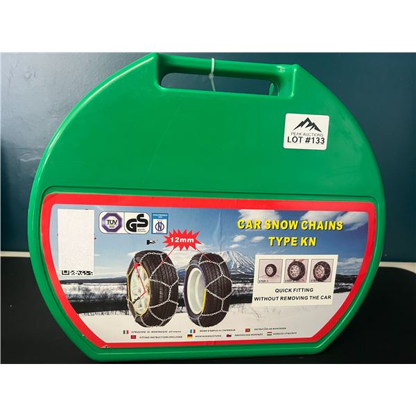 Lot of Car Snow Tire Chains