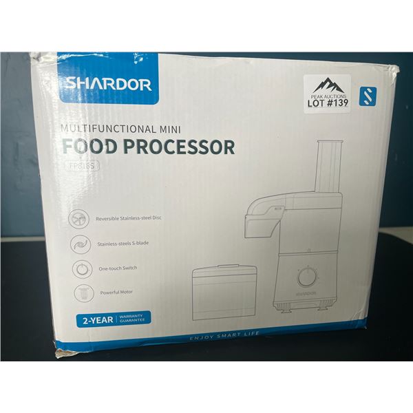 Lot of 1 Shardor Multifunctional Food Processor