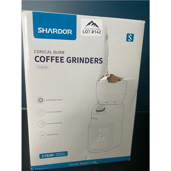 Lot of 1 Shardor Conical Curr Coffee Grinder