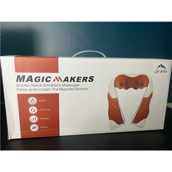 Lot of 1 Shiatsu Kneading Heated Massager for Neck & Back