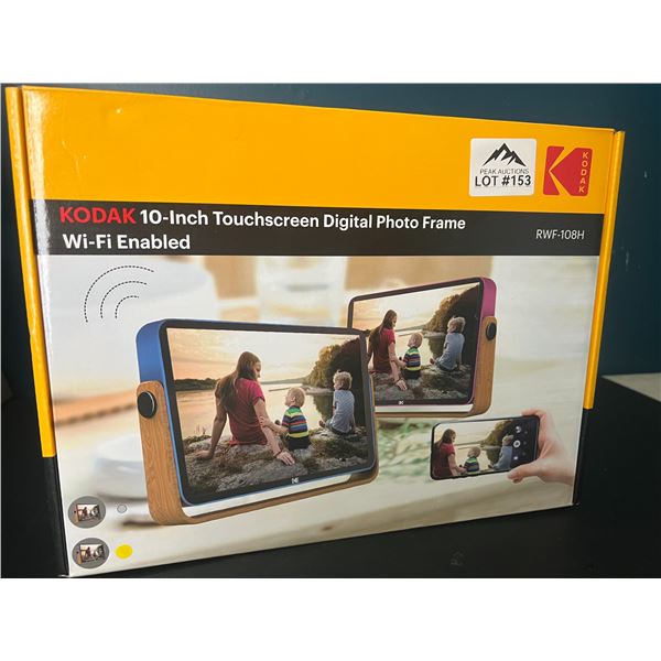 Lot of 1 KODAK 10-Inch Touchscreen Digital Photo Frame - WiFi - w/ 16GB Storage
