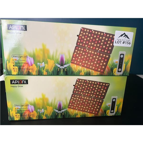Lot of 2 LED Plant Grow Lights for Indoor Plants