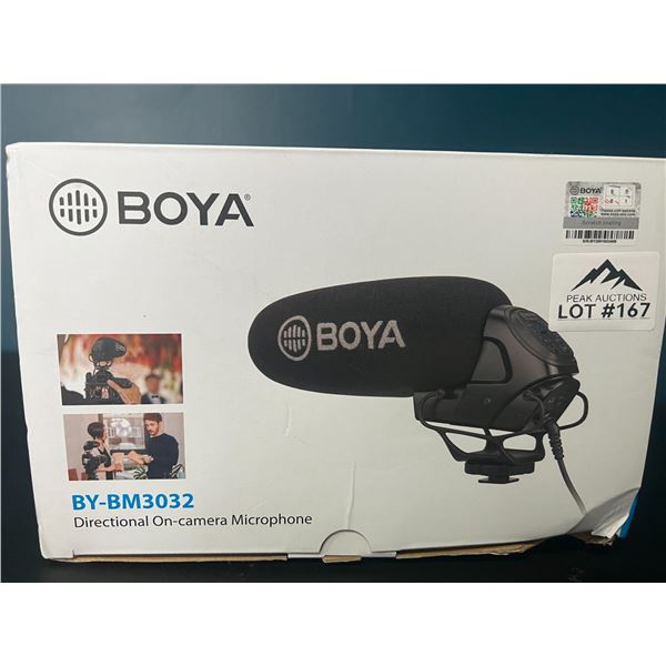Lot of 1 Boya Directional On-Camera Microphone