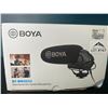Image 1 : Lot of 1 Boya Directional On-Camera Microphone