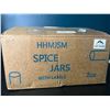 Image 3 : Lot of Glass Spice Jars - 12Pack