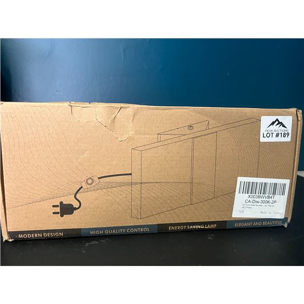 Lot of Vatoni Wall Sconce Lights - 2 pack