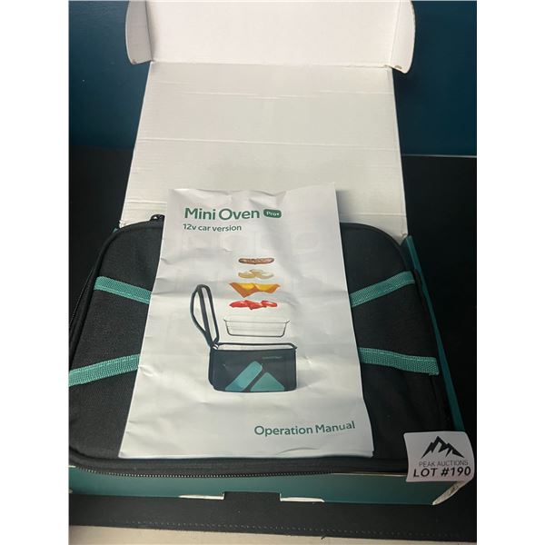 Lot of 1 Mini Oven Pro+ Heated Food Container