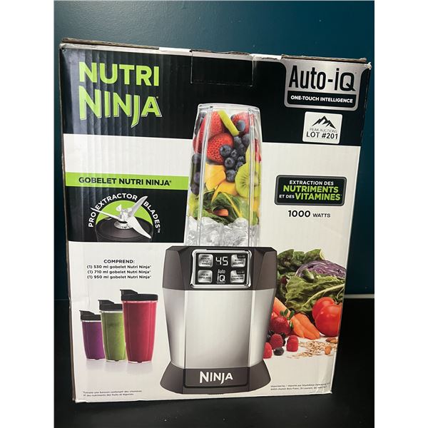 Lot of 1 Nutri Ninja Blender