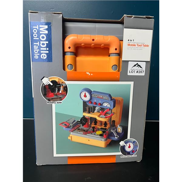 Lot of 1 Mobile Tool Table Toy Set