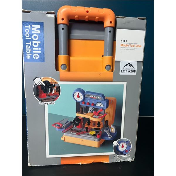 Lot of 1 Mobile Tool Table Toy Set