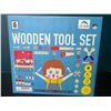 Image 1 : Lot of 1 Wooden Tool Workbench Toy Set