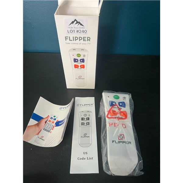 Lot of 1 "Flipper" Universal Big-Button Remote Control