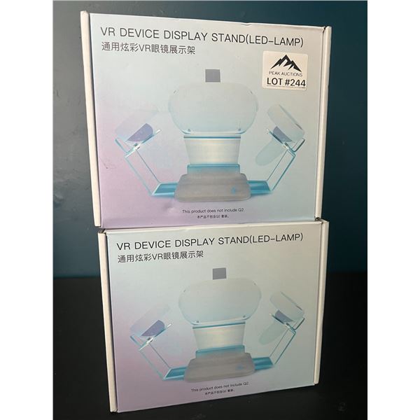 Lot of 2 VR Device Display Stands