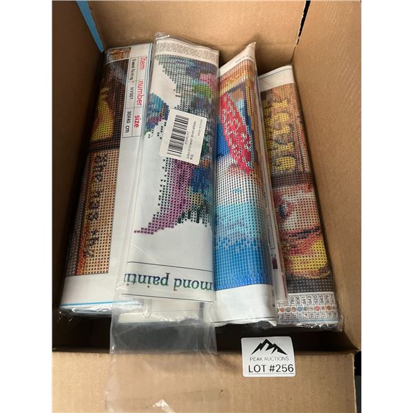 Lot of 11 Assorted Diamond Dots/Diamond Art Painting Sets