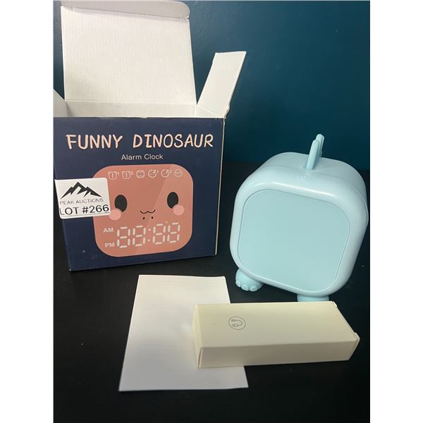 Lot of 1 Funny Dinosaur Digital Alarm Clock