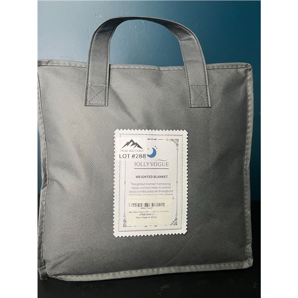 Lot of 1 Weighted Blanket w/ Glass Beads