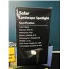 Image 3 : Lot of 2 Packs of Solar Landscape Spotlights (2 per box)