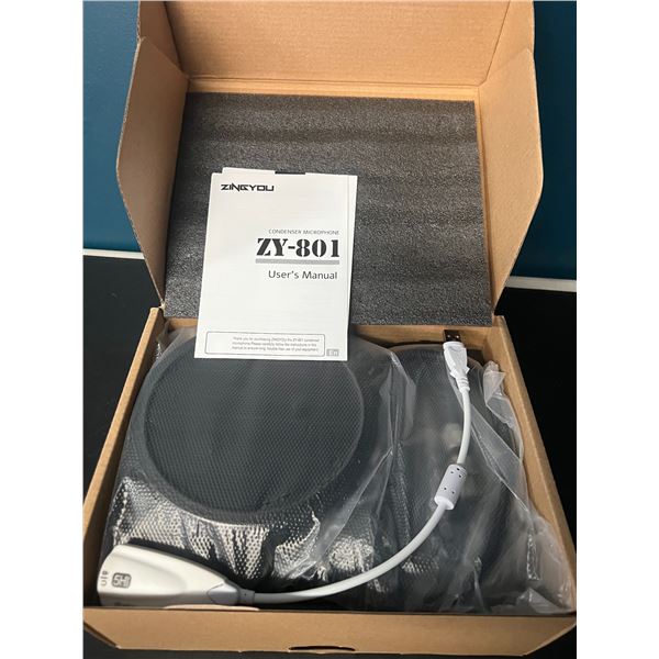 Lot of 1 Zingyou ZY-801 Condenser Microphone
