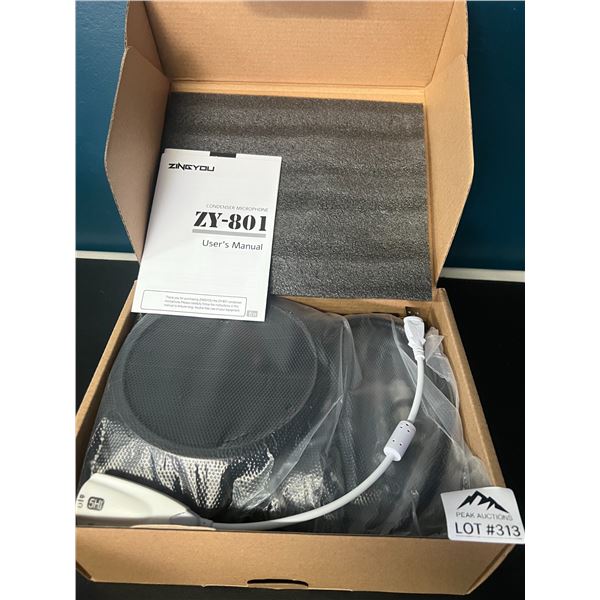 Lot of 1 Zingyou ZY-801 Condenser Microphone