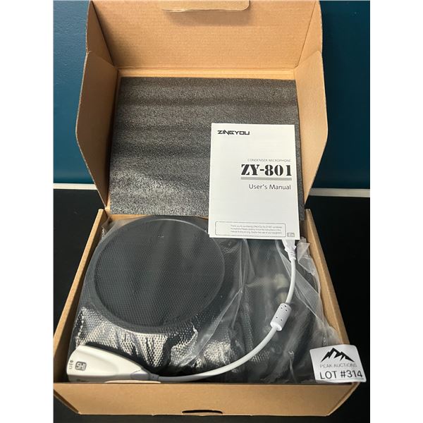 Lot of 1 Zingyou ZY-801 Condenser Microphone