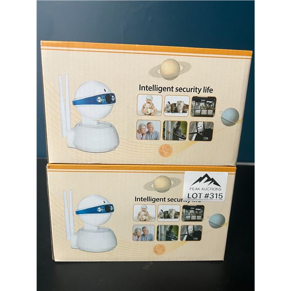 Lot of 2 Indoor Security Cameras/Baby Monitors