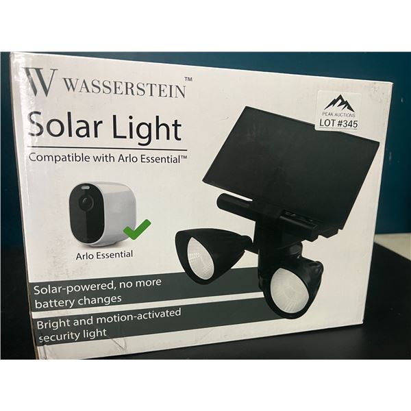 Lot of 1 Solar Powered Motion Sensor Security Light