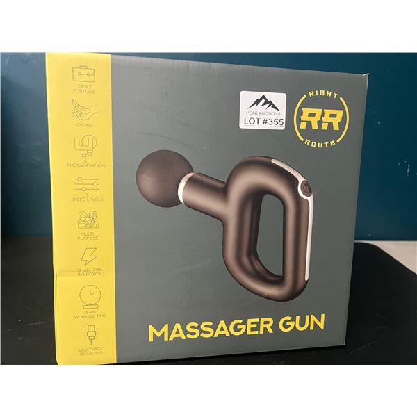 Lot of 1 Handheld Deep Tissue Portable/Rechargeable Massage Gun