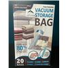 Image 1 : Lot of 1 Box of Vacuum Storage Bags (20 PCS)