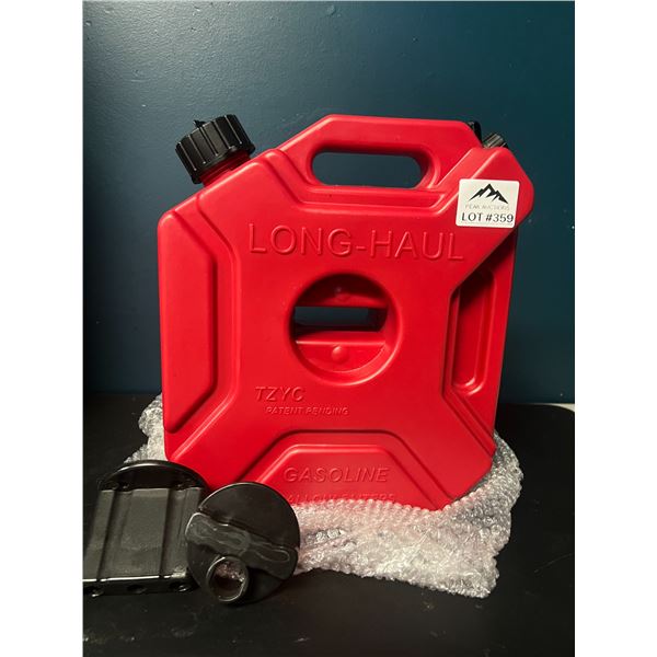 Lot of 1 Gasoline Jerry Can - 1.3 Gallon/5 Liter Capacity
