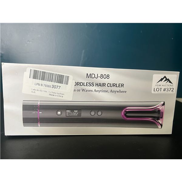 Lot of 1 Cordless Automatic Hair Curler/Waver