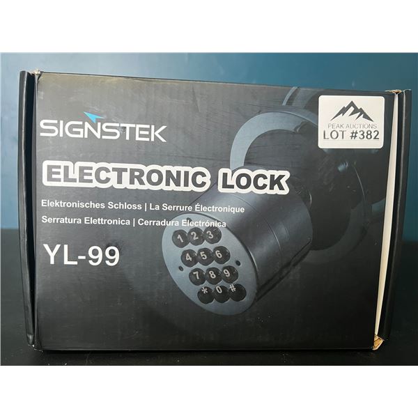 Lot of 1 Signstek Electronic Door Lock
