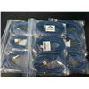 Image 1 : Lot of 3 Multi-Packs of iPhone/Lightning Charging Cords (3pcs per pack - 9 total)
