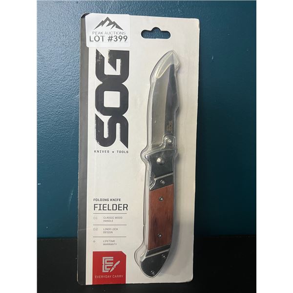 Lot of 1 SOG Fielder Folding Knife