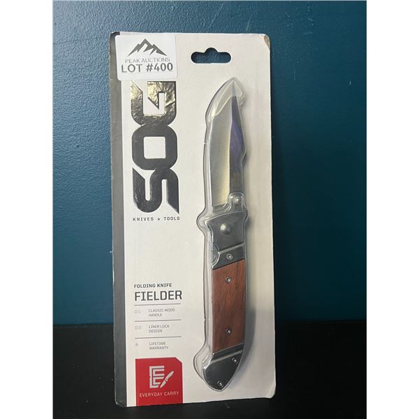 Lot of 1 SOG Fielder Folding Knife