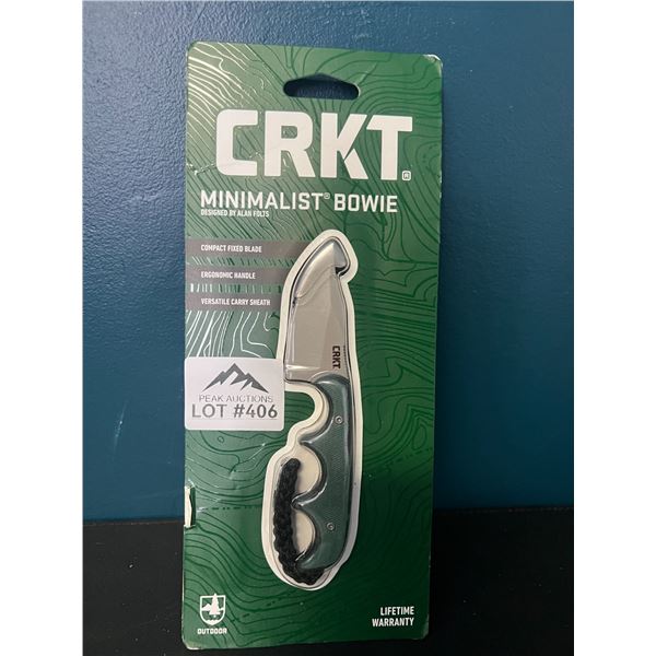 Lot of 1 CKRT Minimalist Bowie Knife