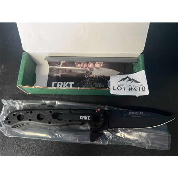 Lot of 1 CKRT M16-13ZLEK Folding Knife