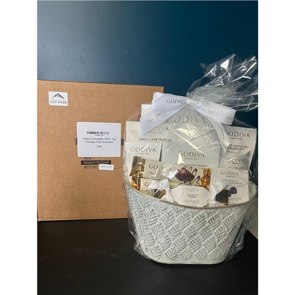 Lot of 1 Godiva Chocolatier Premium Gift Basket Set