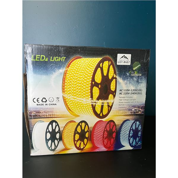 Lot of 1 LED Rope/Strip Light Kit - Flexible, Waterproof, & Dimmable